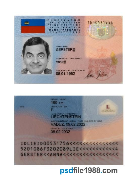 Liechtenstein ID Card